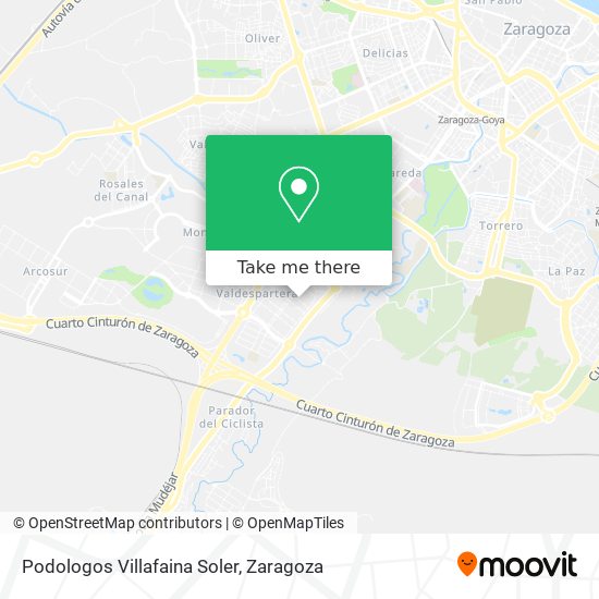 Podologos Villafaina Soler map