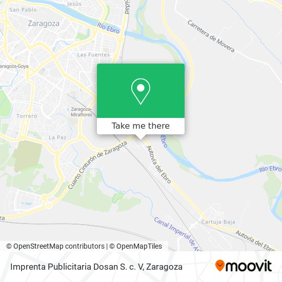 Imprenta Publicitaria Dosan S. c. V map