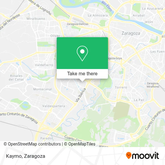 Kaymo map