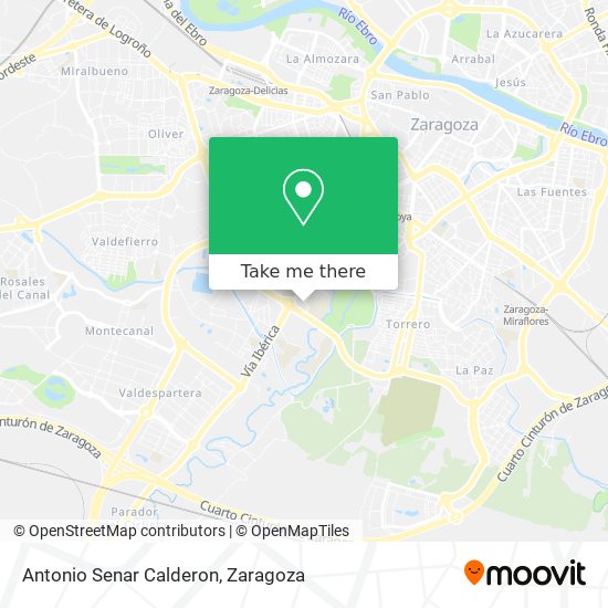 Antonio Senar Calderon map