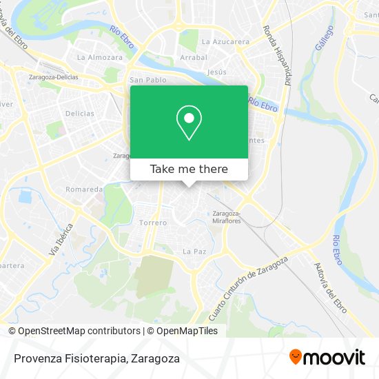 Provenza Fisioterapia map
