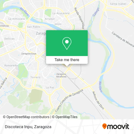 Discoteca Inpu map