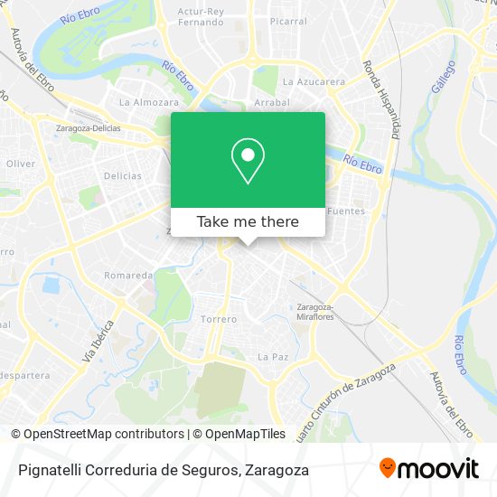 Pignatelli Correduria de Seguros map