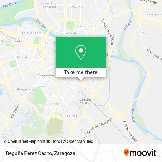 Begoña Perez Cacho map