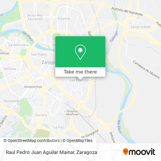 Raul Pedro Juan Aguilar Mainar map