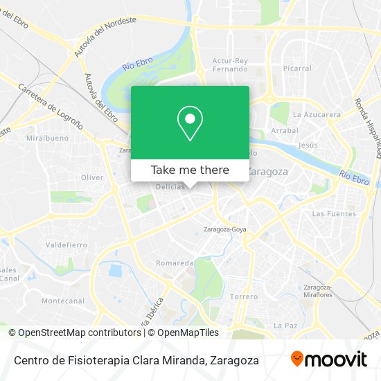 Centro de Fisioterapia Clara Miranda map