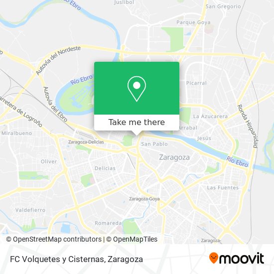 FC Volquetes y Cisternas map