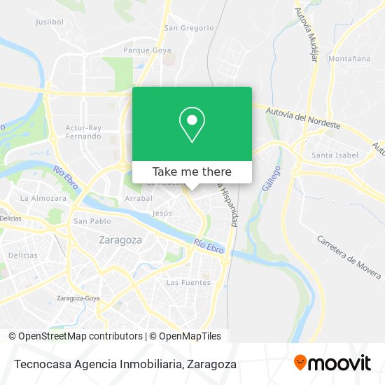 Tecnocasa Agencia Inmobiliaria map