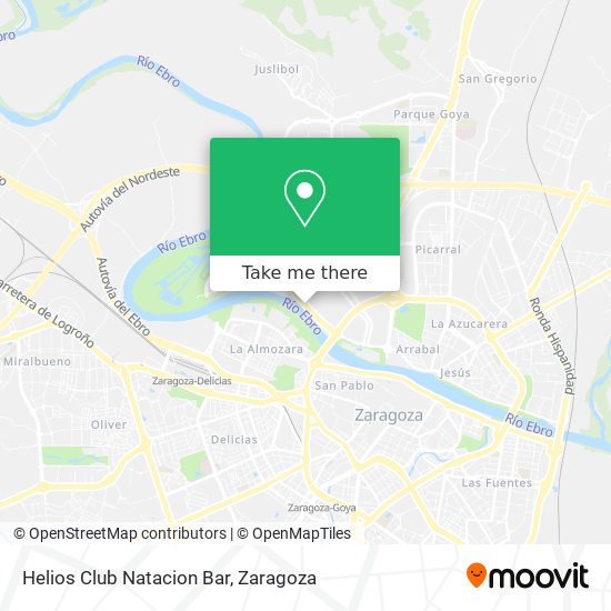 Helios Club Natacion Bar map
