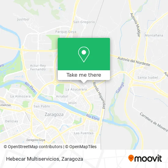 Hebecar Multiservicios map