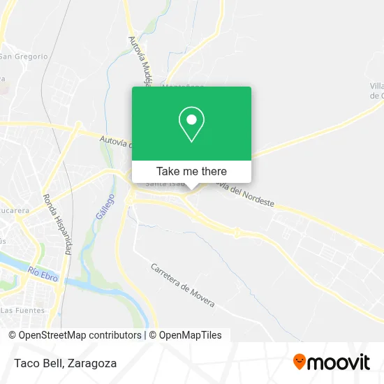 Taco Bell map