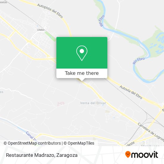 mapa Restaurante Madrazo