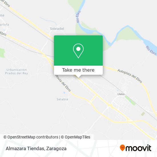 mapa Almazara Tiendas