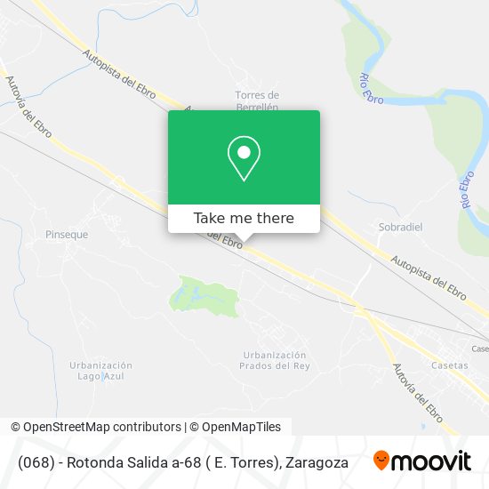 mapa (068) - Rotonda Salida a-68 ( E. Torres)