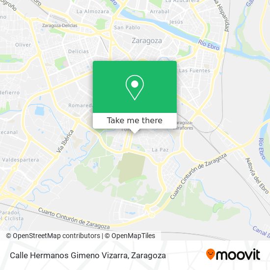Calle Hermanos Gimeno Vizarra map