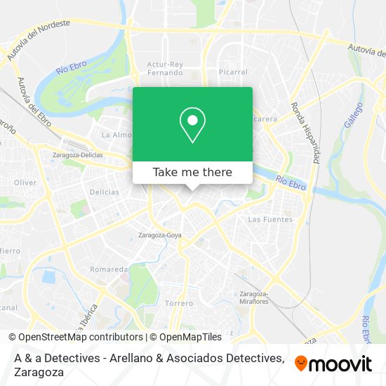 A & a Detectives - Arellano & Asociados Detectives map