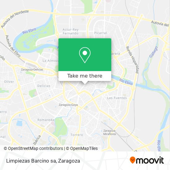 Limpiezas Barcino sa map