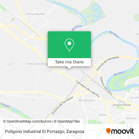 Polígono Industrial El Portazgo map