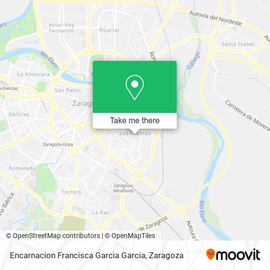 Encarnacion Francisca Garcia Garcia map