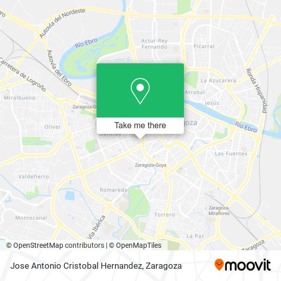 Jose Antonio Cristobal Hernandez map