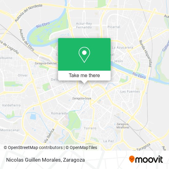 Nicolas Guillen Morales map