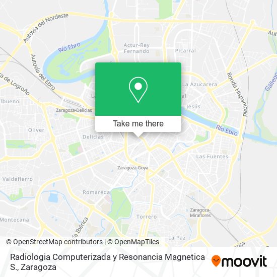 Radiologia Computerizada y Resonancia Magnetica S. map