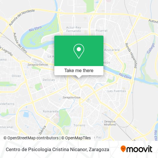 Centro de Psicologia Cristina Nicanor map