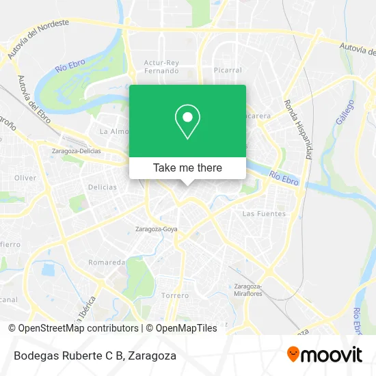 Bodegas Ruberte C B map