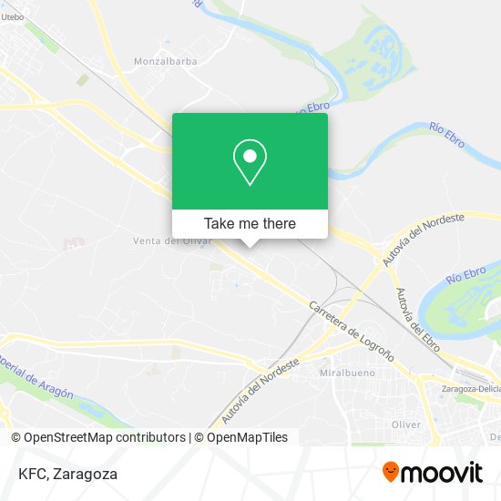 KFC map