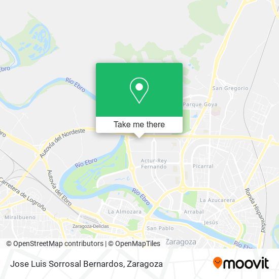 Jose Luis Sorrosal Bernardos map