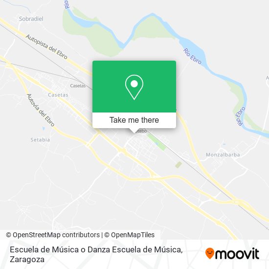 Escuela de Música o Danza Escuela de Música map