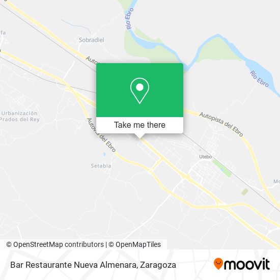 Bar Restaurante Nueva Almenara map