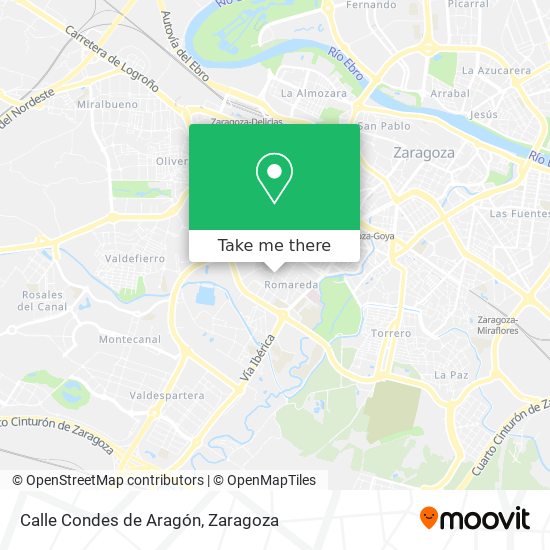 Calle Condes de Aragón map