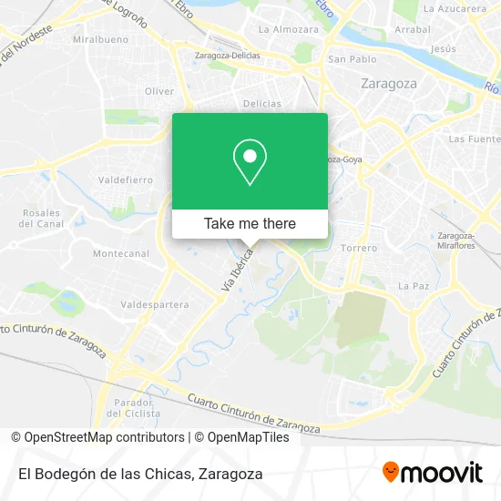 El Bodegón de las Chicas map