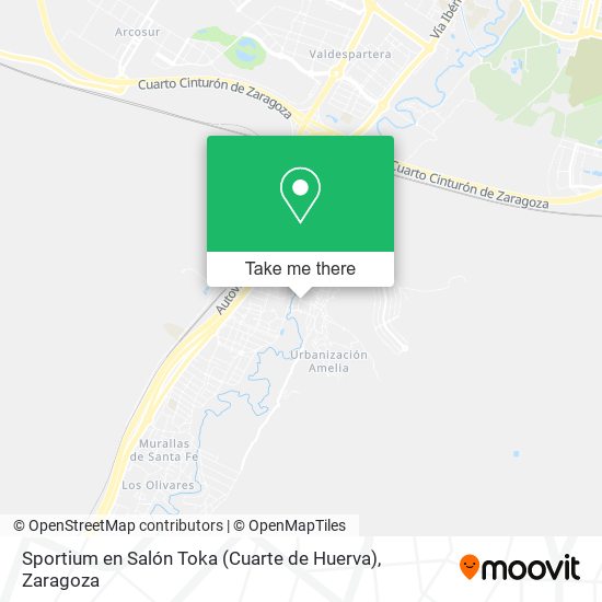 Sportium en Salón Toka (Cuarte de Huerva) map