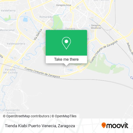 Tienda Kiabi Puerto Venecia map