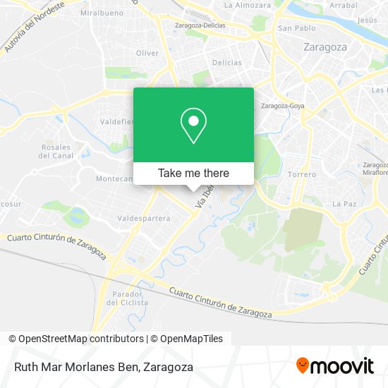 Ruth Mar Morlanes Ben map