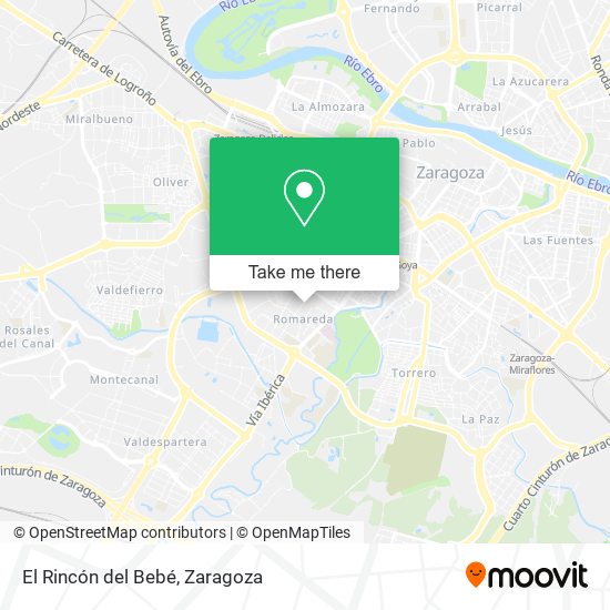El Rincón del Bebé map