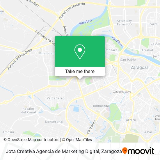 Jota Creativa Agencia de Marketing Digital map