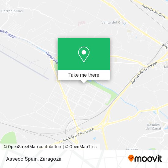 Asseco Spain map