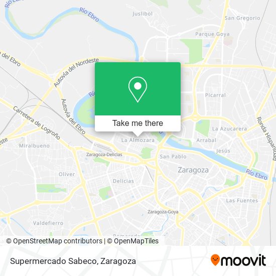 Supermercado Sabeco map