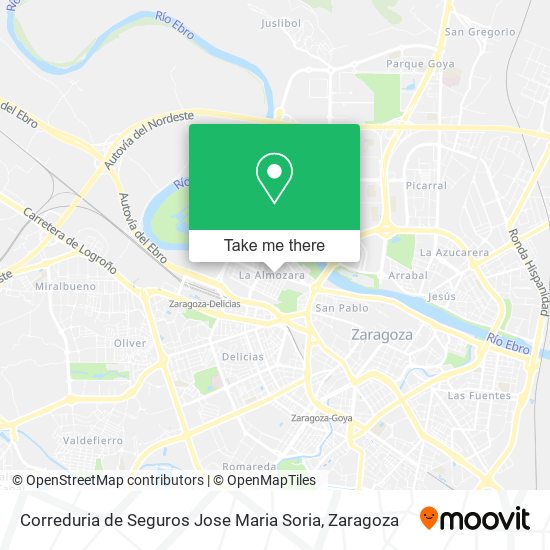 Correduria de Seguros Jose Maria Soria map