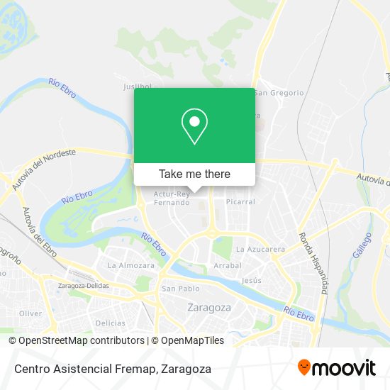 Centro Asistencial Fremap map