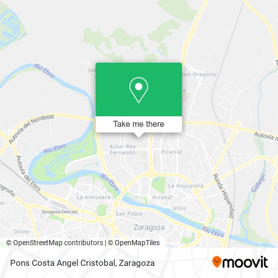 Pons Costa Angel Cristobal map