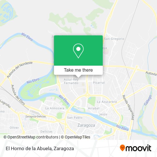 El Horno de la Abuela map
