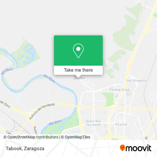 Tabook map