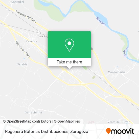 Regenera Baterias Distribuciones map