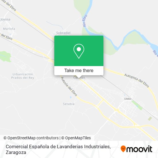 mapa Comercial Española de Lavanderias Industriales