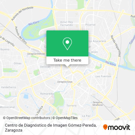 Centro de Diagnóstico de Imagen Gómez-Pereda map