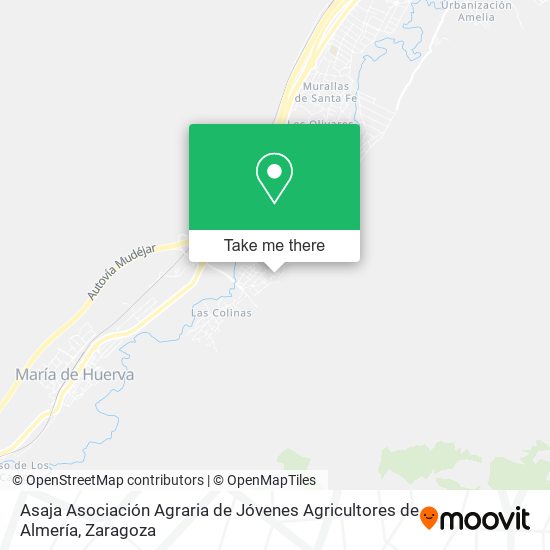 Asaja Asociación Agraria de Jóvenes Agricultores de Almería map